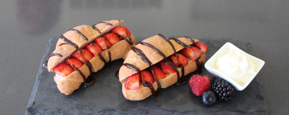 Decadent Strawberry and Chocolate Croissants